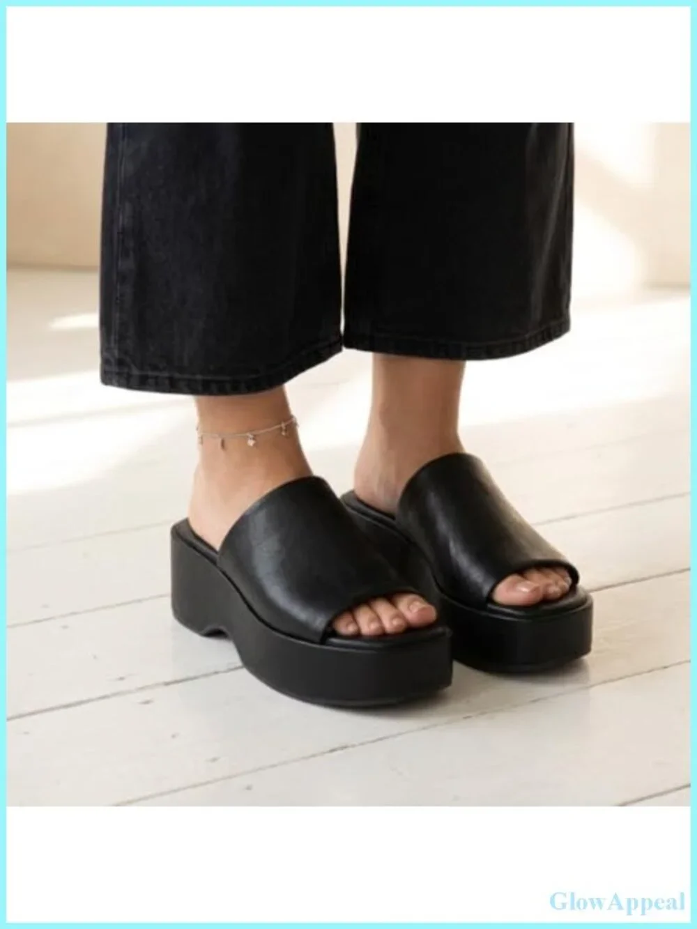 CUSHIONAIRE Womens Platform Wedge Sandals Memory Foam Slip On Slides